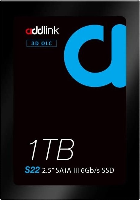 Addlink S22 1TB SSD QLC Sata III 6Gb/s inch/7mm Internal Solid