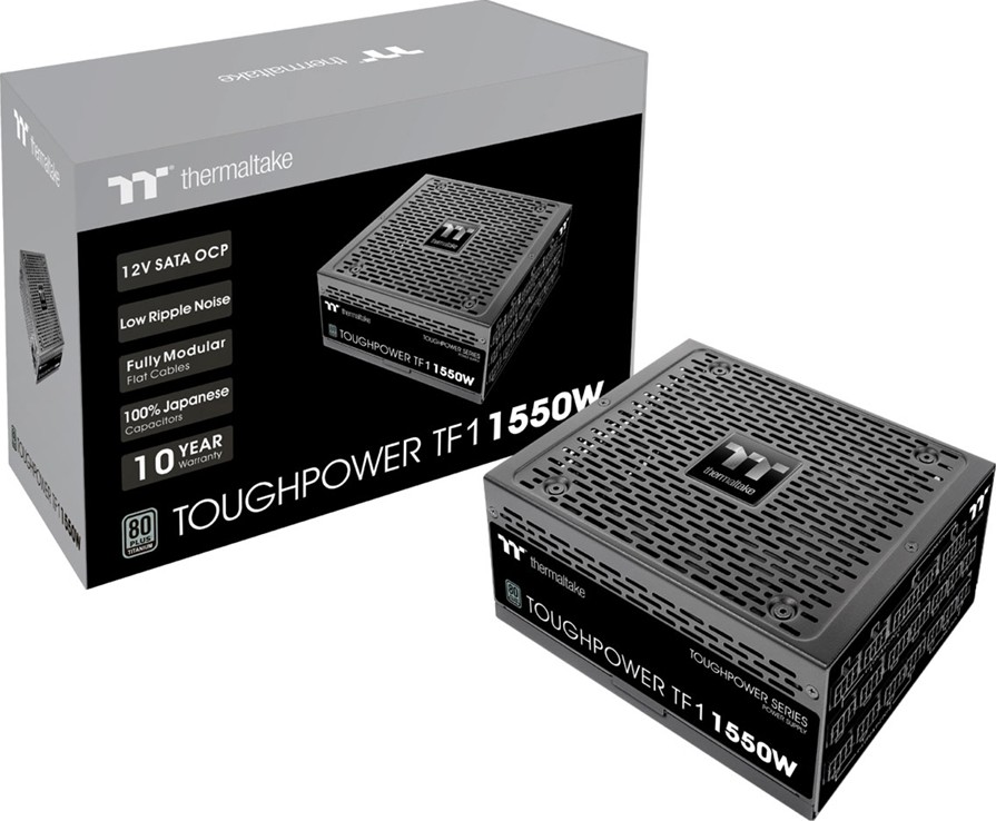 Thermaltake Toughpower TF1 1550 Watt Power Supply, Full Modular
