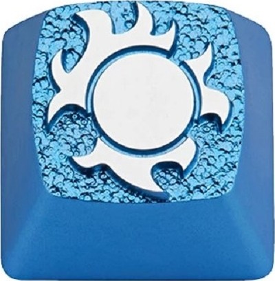 ZomoPlus Jinbe Customized Keycap, Cherry MX Switches And Clones, One Piece Theme Metal, With CNC Engraving, 1u Size | ZO-PS-JINBE