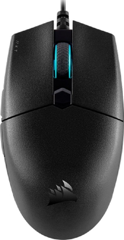 cb3b1af33d675e00cce265a304820d28-hi.jpg Corsair Katar Pro Ultra-Light Wired Gaming Mouse, 6 Prog Buttons, 12400 DPI, Optical Sensor, 2 Zone RGB Backlighting, Supported in iCUE, Black | CH-930C011-NA - Image 1