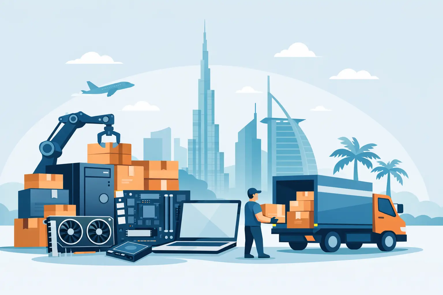 Computer Hardware Distributor Dubai Guide